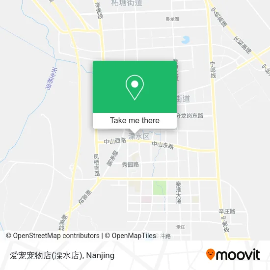 爱宠宠物店(凓水店) map