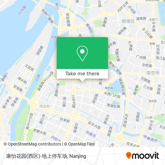 康怡花园(西区)-地上停车场 map