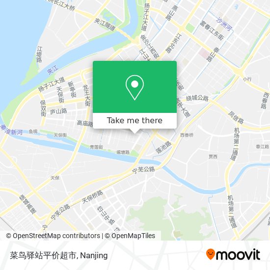 菜鸟驿站平价超市 map