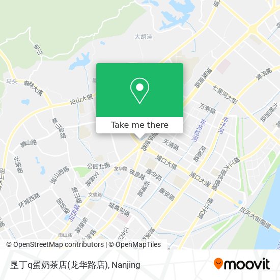垦丁q蛋奶茶店(龙华路店) map