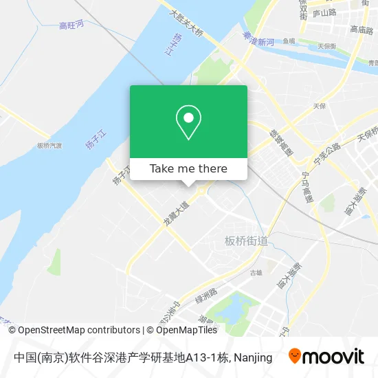 中国(南京)软件谷深港产学研基地A13-1栋 map