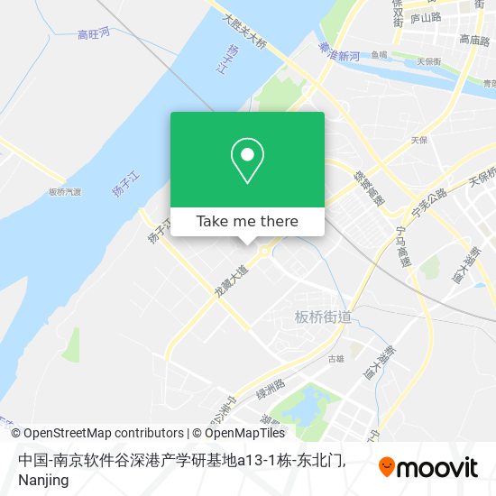 中国-南京软件谷深港产学研基地a13-1栋-东北门 map