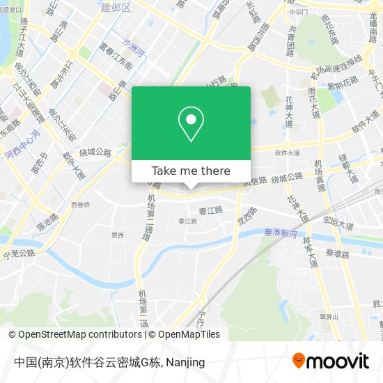 中国(南京)软件谷云密城G栋 map