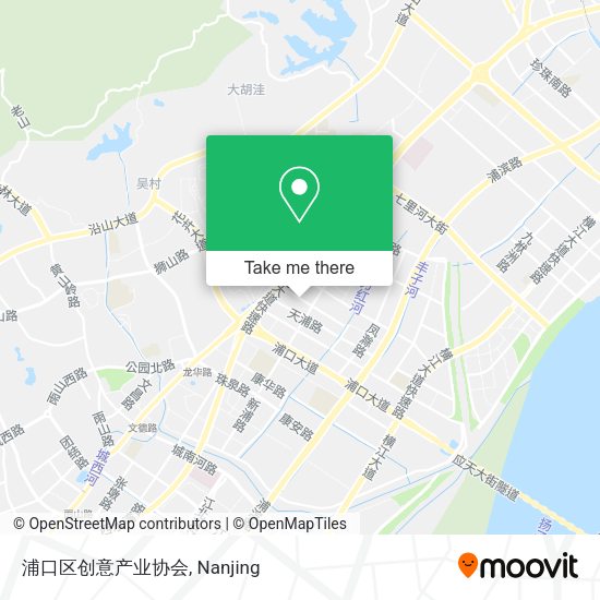 浦口区创意产业协会 map