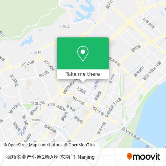 德顺实业产业园2幢A座-东南门 map
