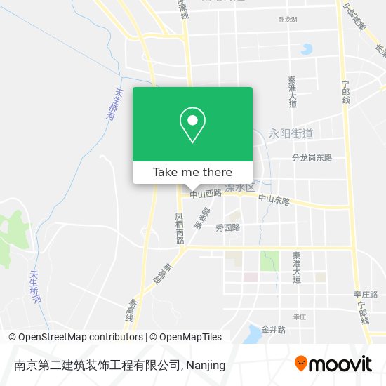 南京第二建筑装饰工程有限公司 map