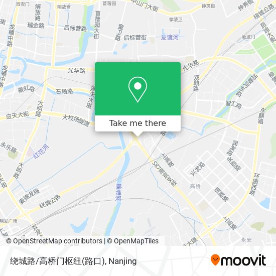 绕城路/高桥门枢纽(路口) map