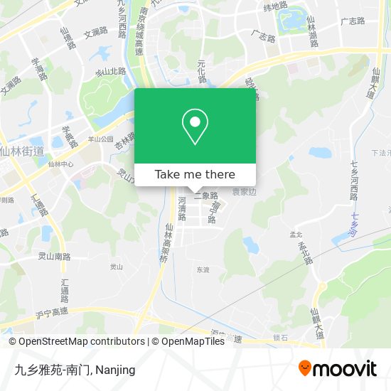 九乡雅苑-南门 map