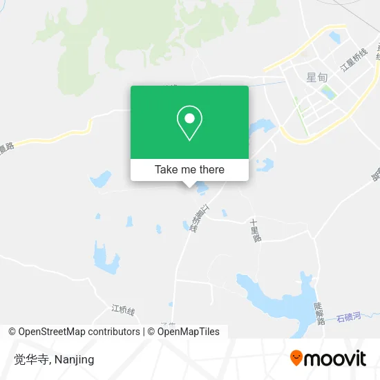 觉华寺 map