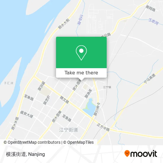 横溪街道 map