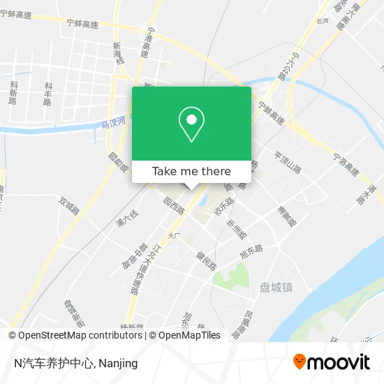 N汽车养护中心 map