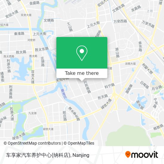 车享家汽车养护中心(纳科店) map