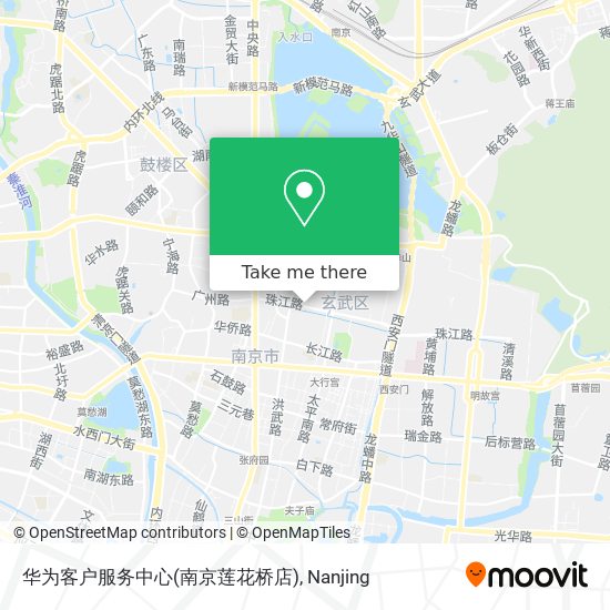 华为客户服务中心(南京莲花桥店) map