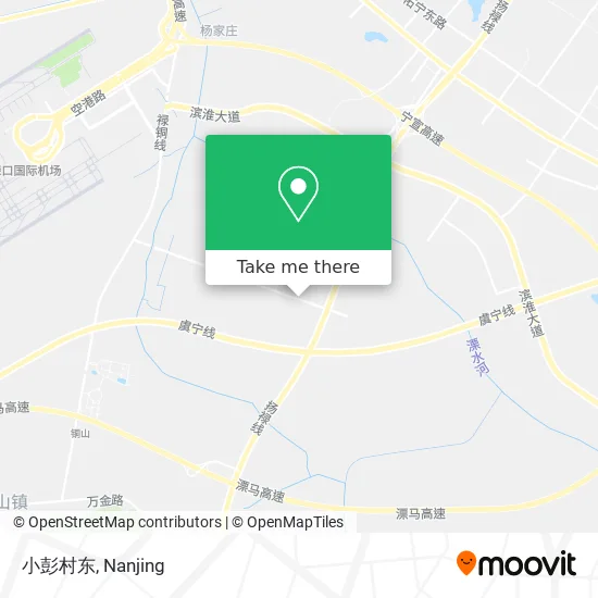 小彭村东 map