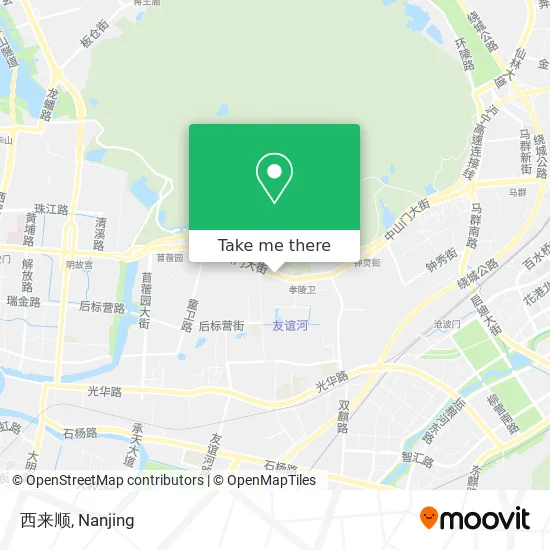西来顺 map