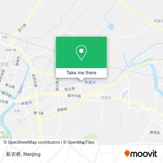 新农桥 map