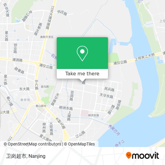 卫岗超市 map