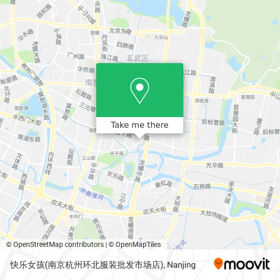 快乐女孩(南京杭州环北服装批发市场店) map