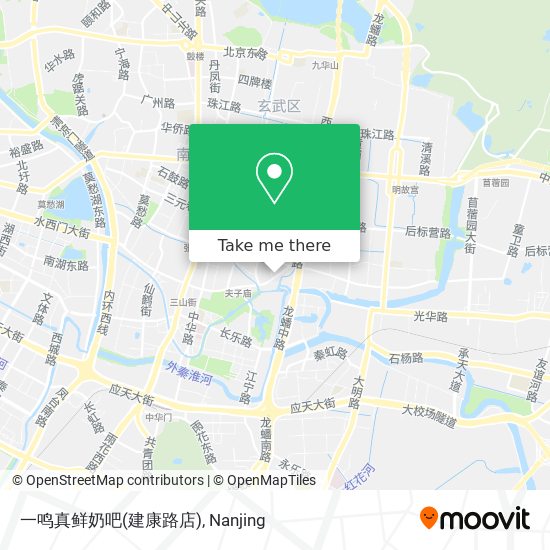 一鸣真鲜奶吧(建康路店) map