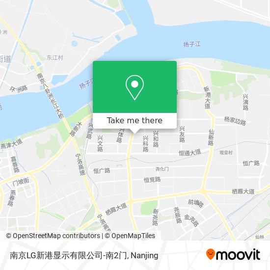 南京LG新港显示有限公司-南2门 map