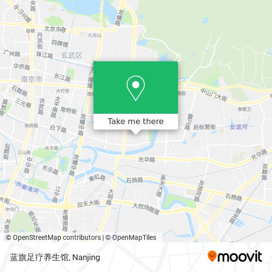 蓝旗足疗养生馆 map