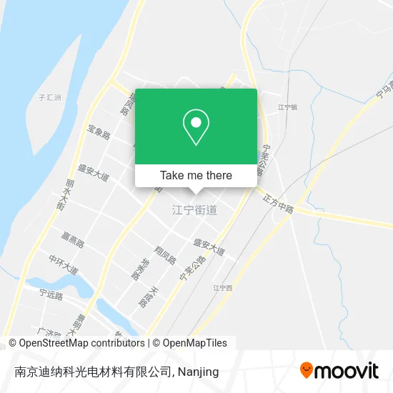 南京迪纳科光电材料有限公司 map