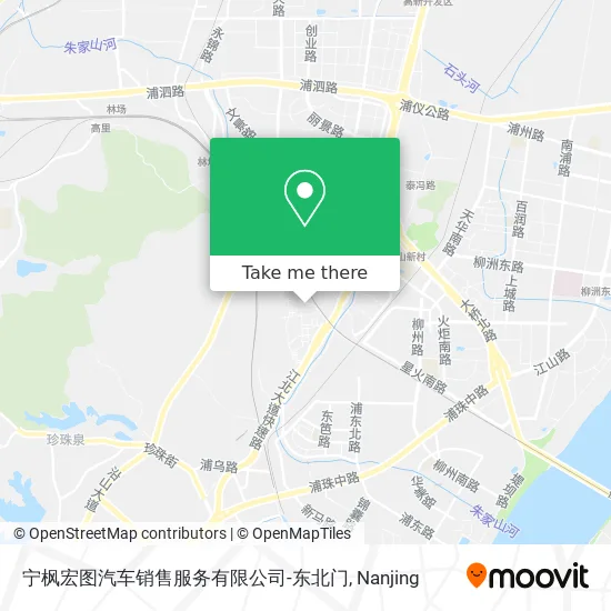 宁枫宏图汽车销售服务有限公司-东北门 map