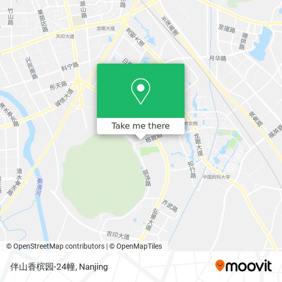 伴山香槟园-24幢 map