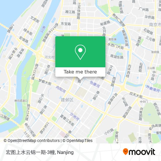 宏图上水云锦一期-3幢 map