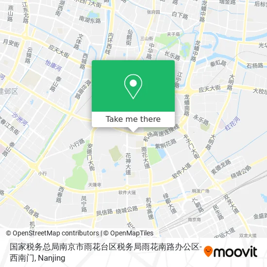 国家税务总局南京市雨花台区税务局雨花南路办公区-西南门 map