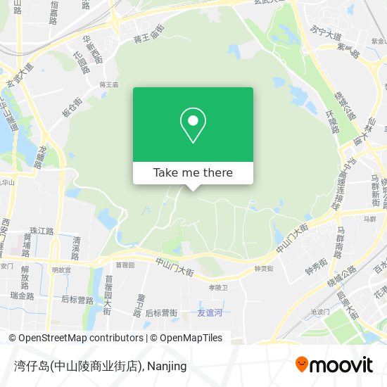 湾仔岛(中山陵商业街店) map