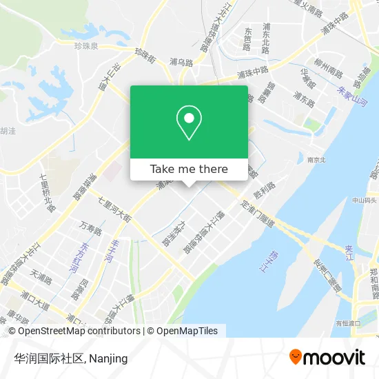 华润国际社区 map