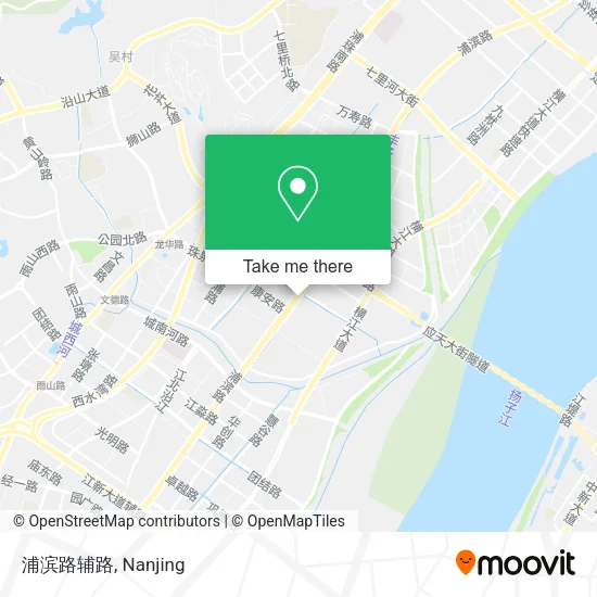 浦滨路辅路 map