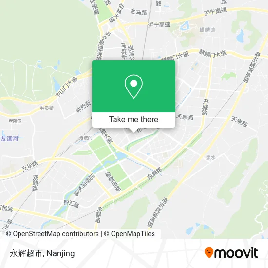 永辉超市 map