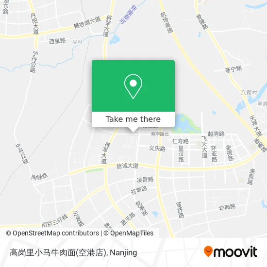 高岗里小马牛肉面(空港店) map