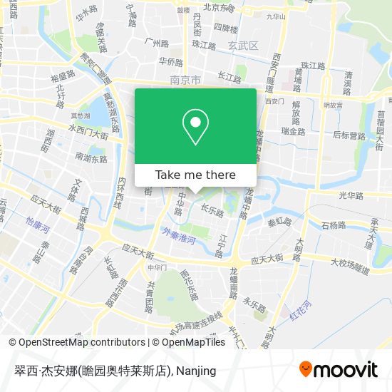 翠西·杰安娜(瞻园奥特莱斯店) map