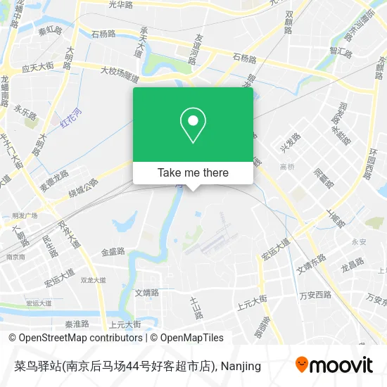 菜鸟驿站(南京后马场44号好客超市店) map