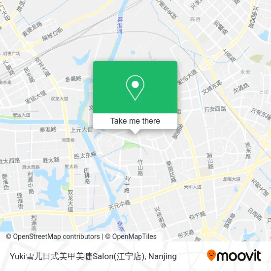 Yuki雪儿日式美甲美睫Salon(江宁店) map