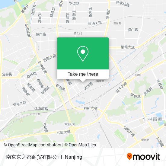 南京京之都商贸有限公司 map