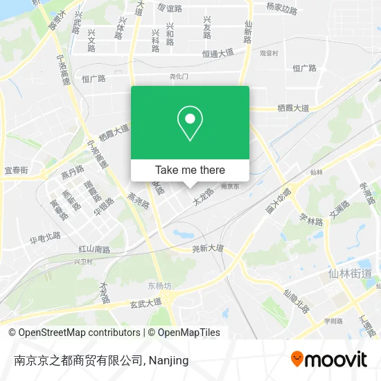 南京京之都商贸有限公司 map