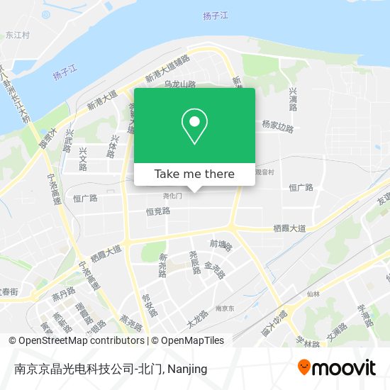 南京京晶光电科技公司-北门 map
