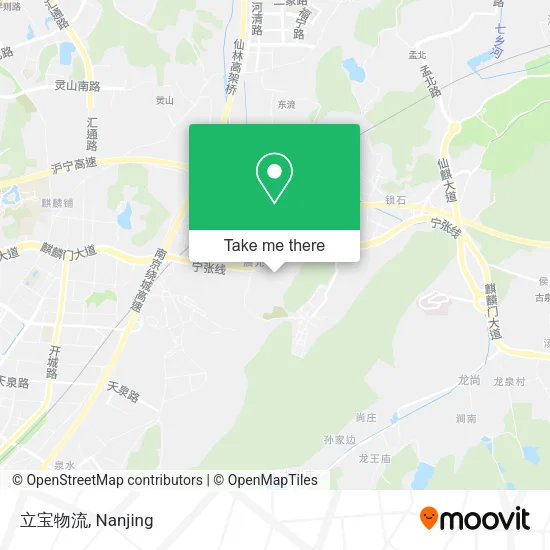 立宝物流 map