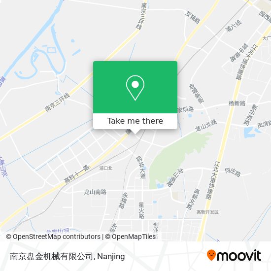 南京盘金机械有限公司 map