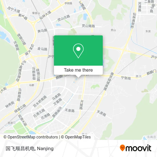 国飞顺昌机电 map