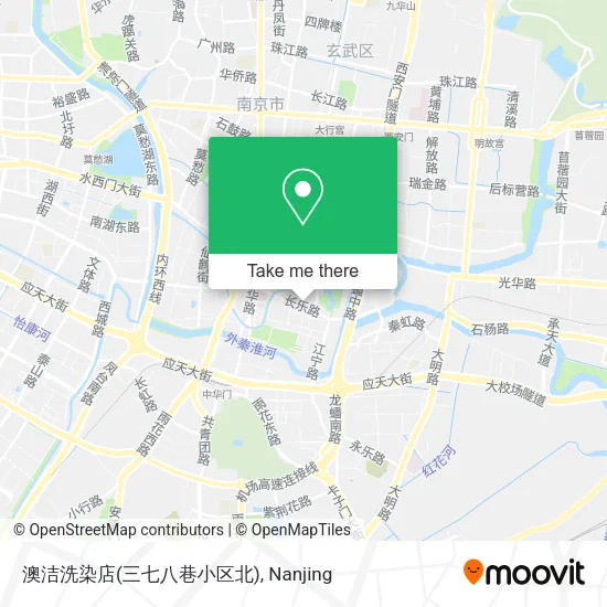 澳洁洗染店(三七八巷小区北) map