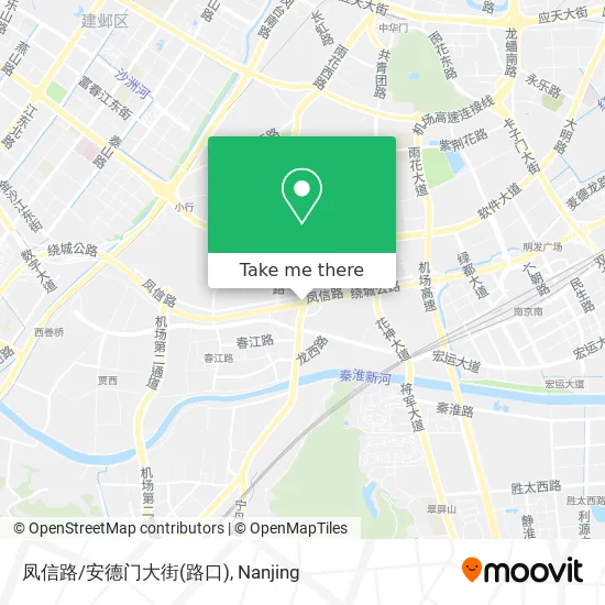 凤信路/安德门大街(路口) map