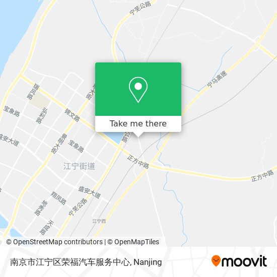 南京市江宁区荣福汽车服务中心 map