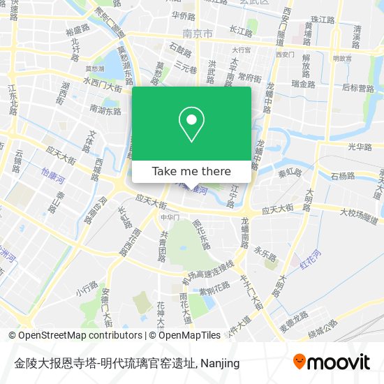 金陵大报恩寺塔-明代琉璃官窑遗址 map