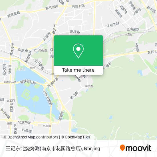 王记东北烧烤涮(南京市花园路总店) map