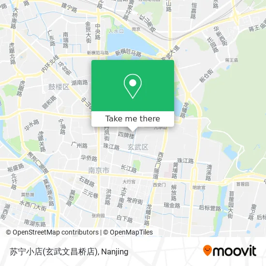苏宁小店(玄武文昌桥店) map